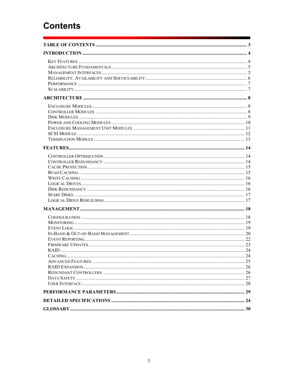 Dot Hill Systems SANnet II 200 User Manual | Page 3 / 35