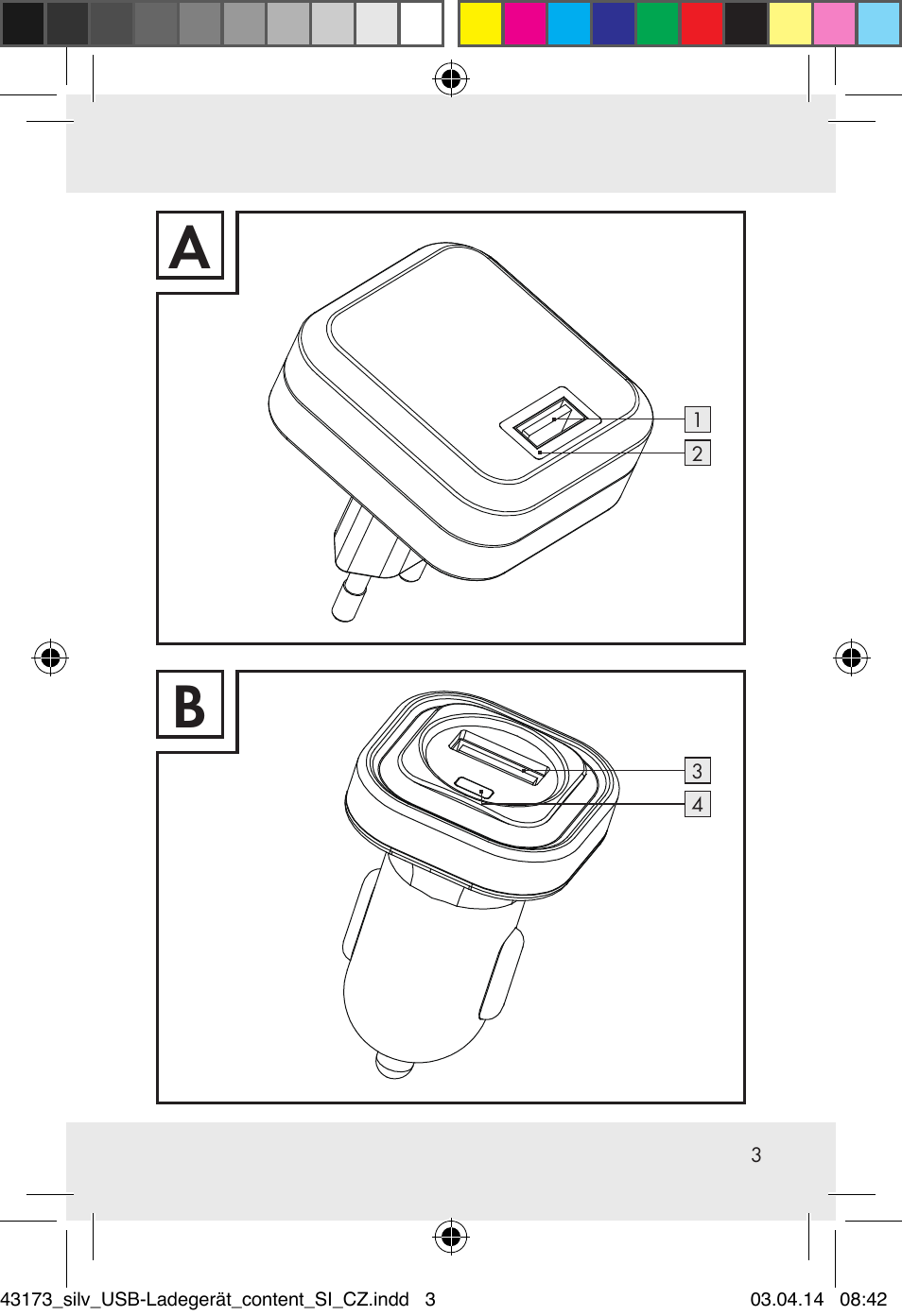 Silvercrest Z32144A-BS/ Z32144B-BS User Manual | Page 3 / 42