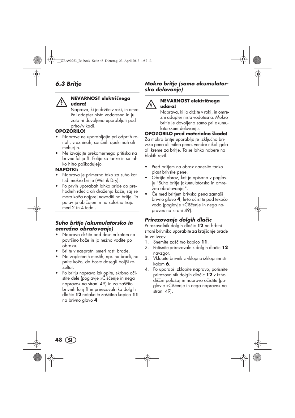 Silvercrest SFR 1200 A1 User Manual | Page 50 / 94