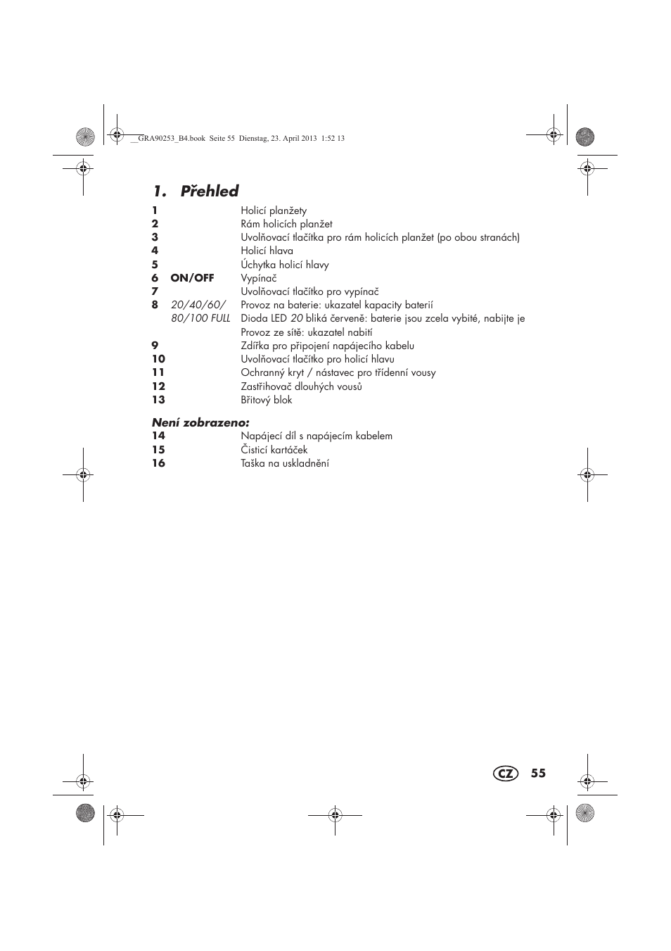 Pehled | Silvercrest SFR 1200 A1 User Manual | Page 57 / 94