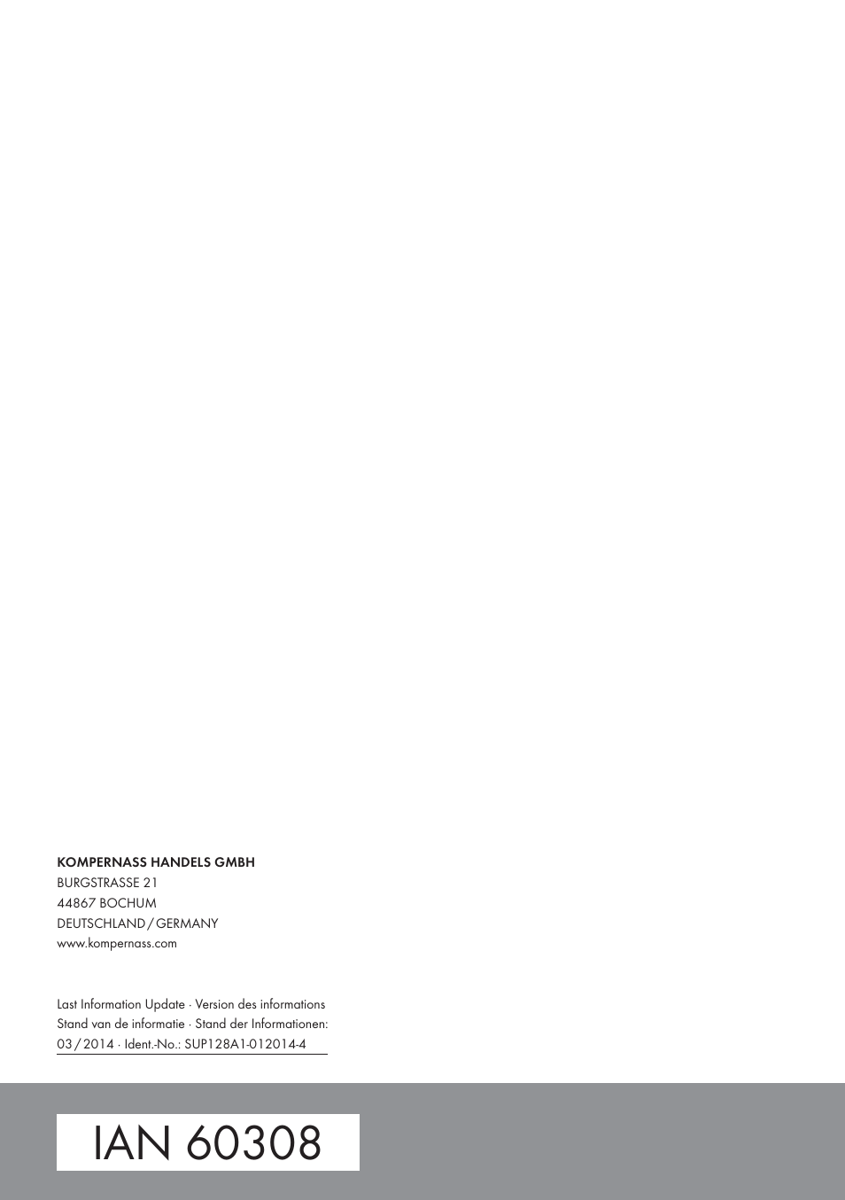 Silvercrest SUP 128 A1 User Manual | Page 107 / 107