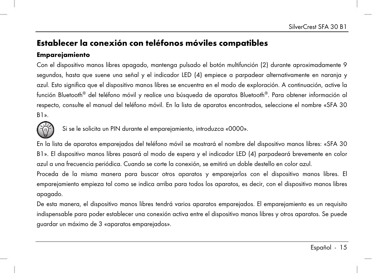 Silvercrest SFA 30 B1 User Manual | Page 17 / 120