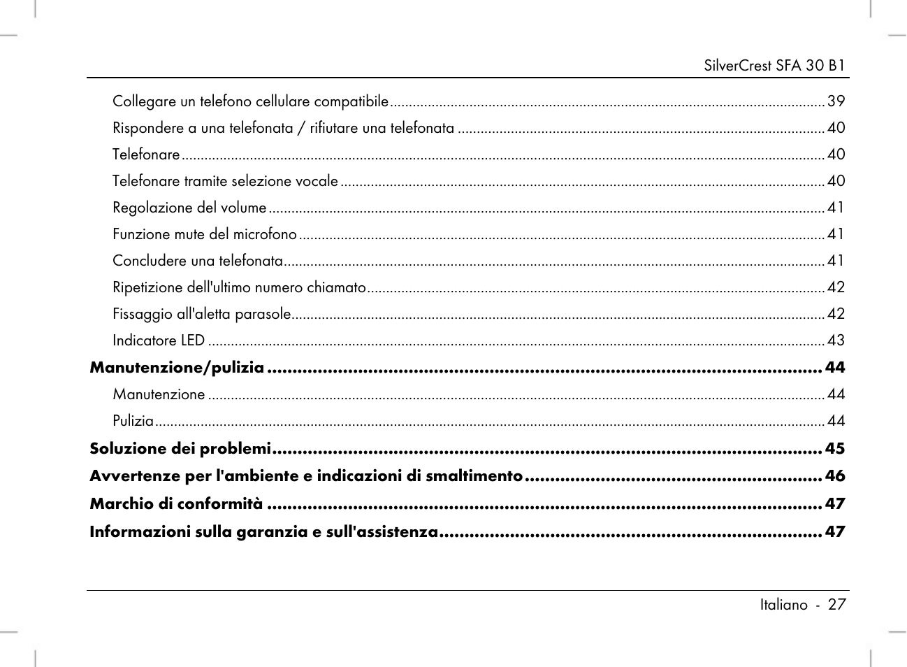 Silvercrest SFA 30 B1 User Manual | Page 29 / 120