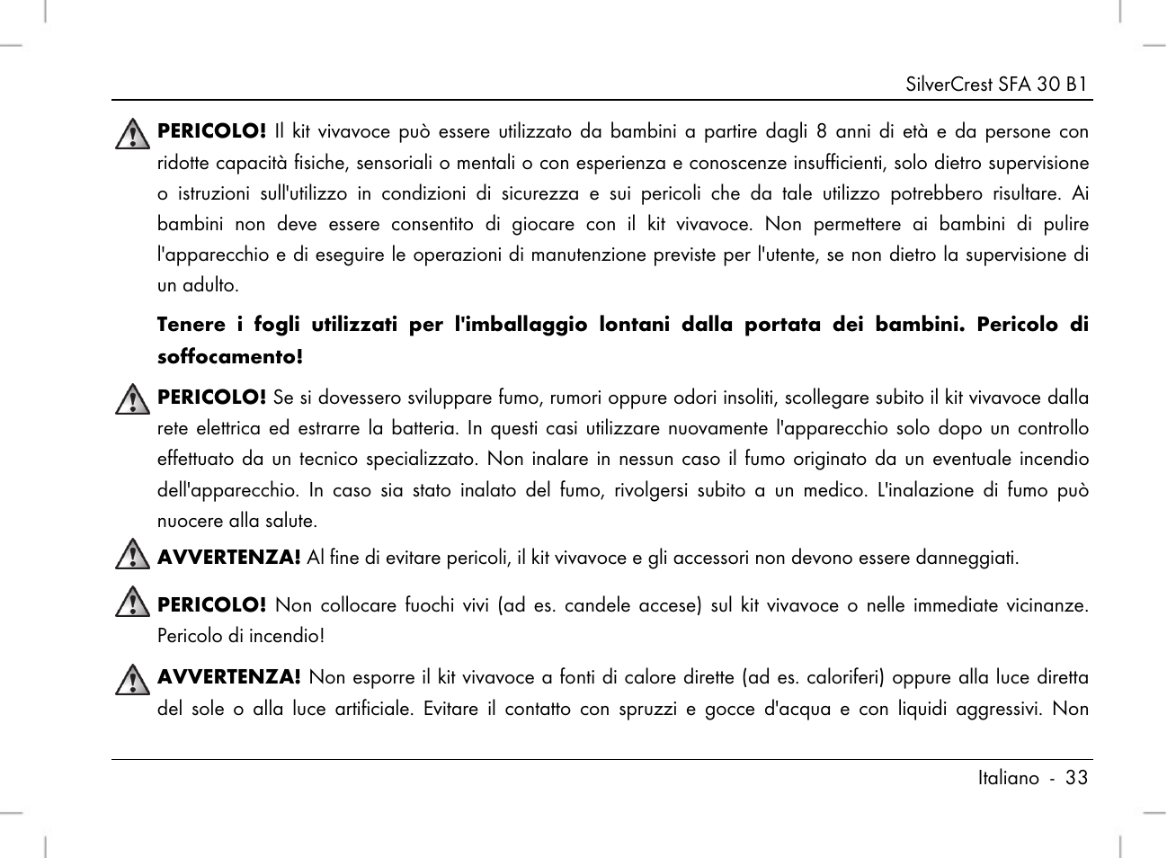 Silvercrest SFA 30 B1 User Manual | Page 35 / 120