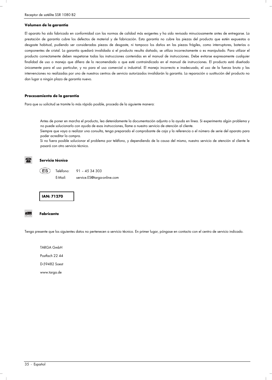 Silvercrest SSR 1080 B2 User Manual | Page 37 / 106