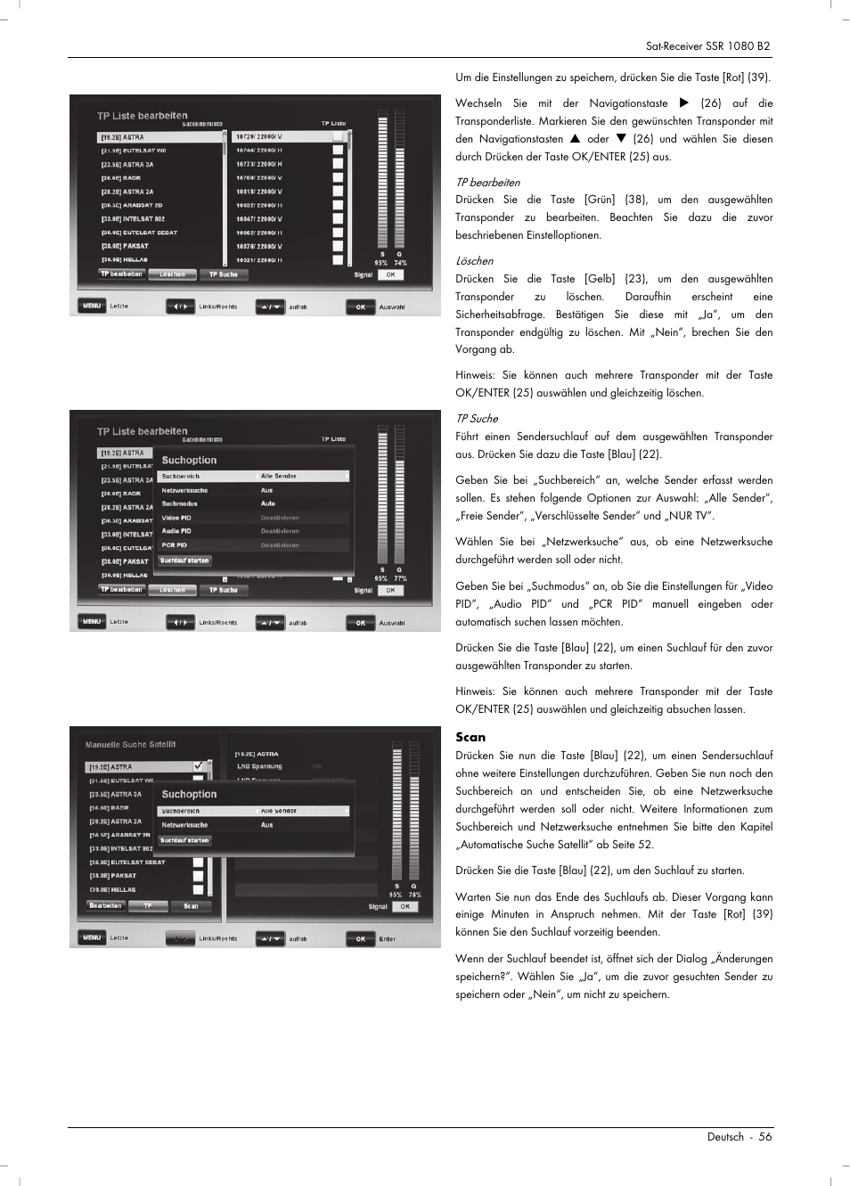 Silvercrest SSR 1080 B2 User Manual | Page 58 / 106