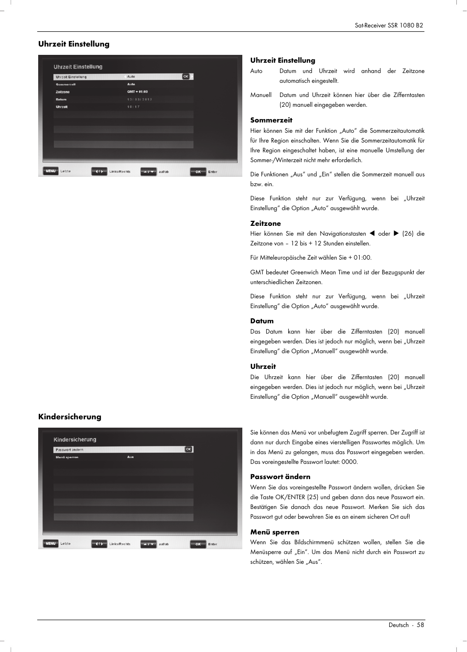 Silvercrest SSR 1080 B2 User Manual | Page 60 / 106