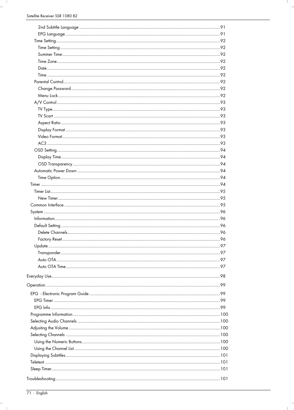 Silvercrest SSR 1080 B2 User Manual | Page 73 / 106