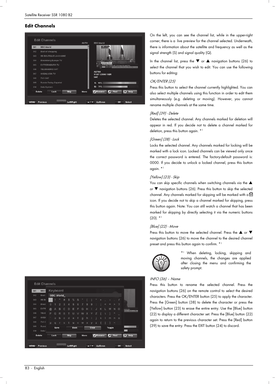 Silvercrest SSR 1080 B2 User Manual | Page 85 / 106