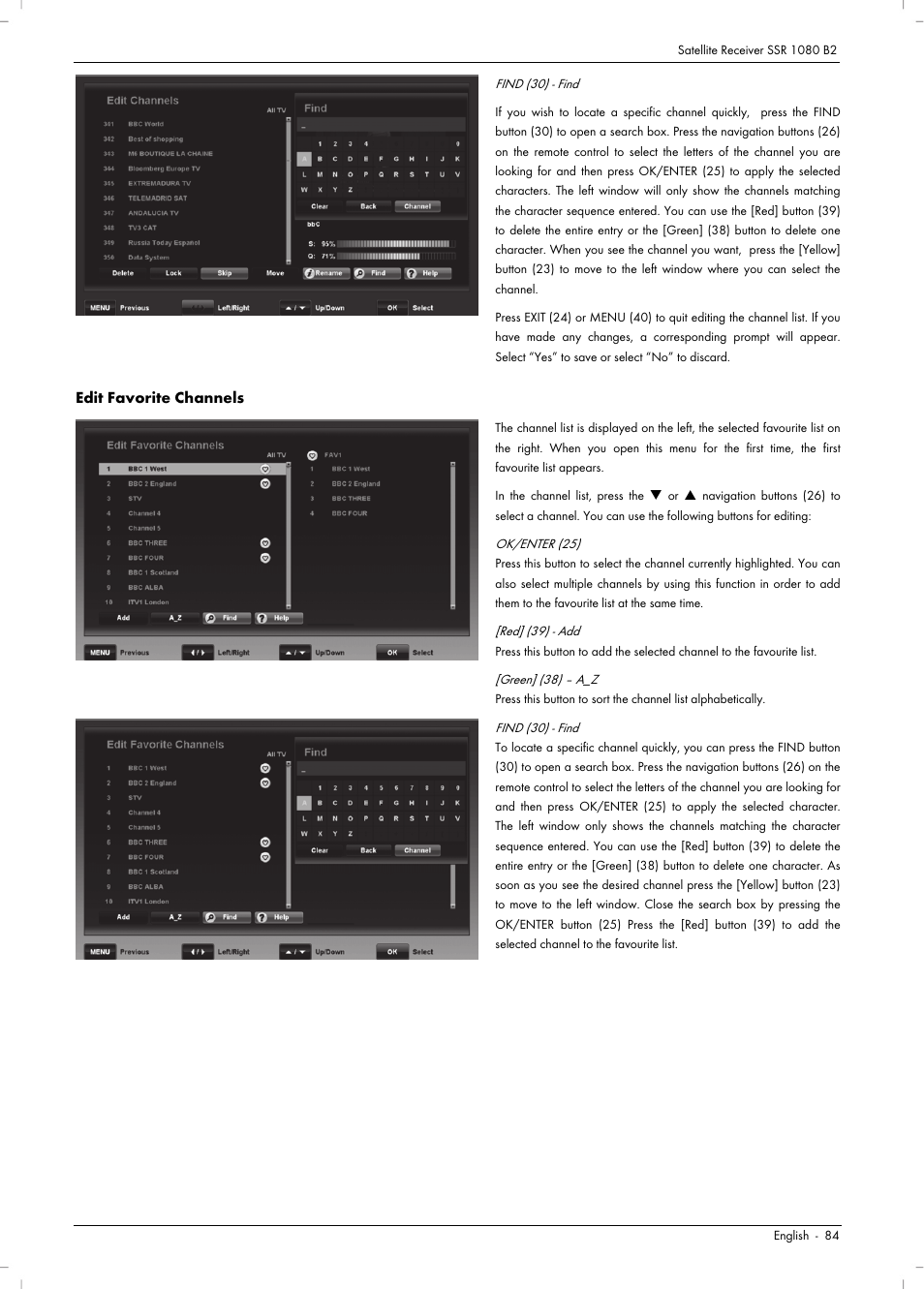 Silvercrest SSR 1080 B2 User Manual | Page 86 / 106