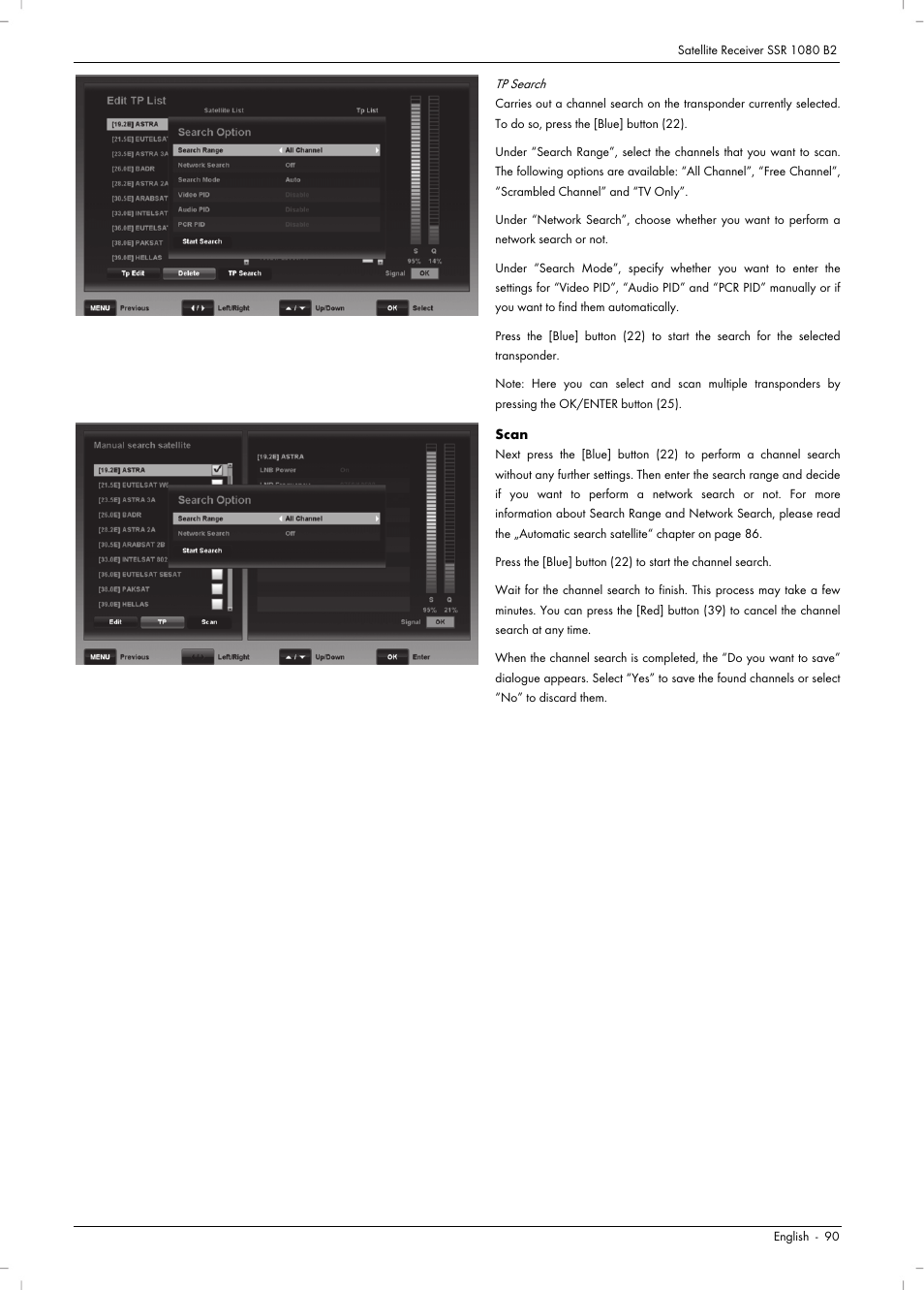 Silvercrest SSR 1080 B2 User Manual | Page 92 / 106