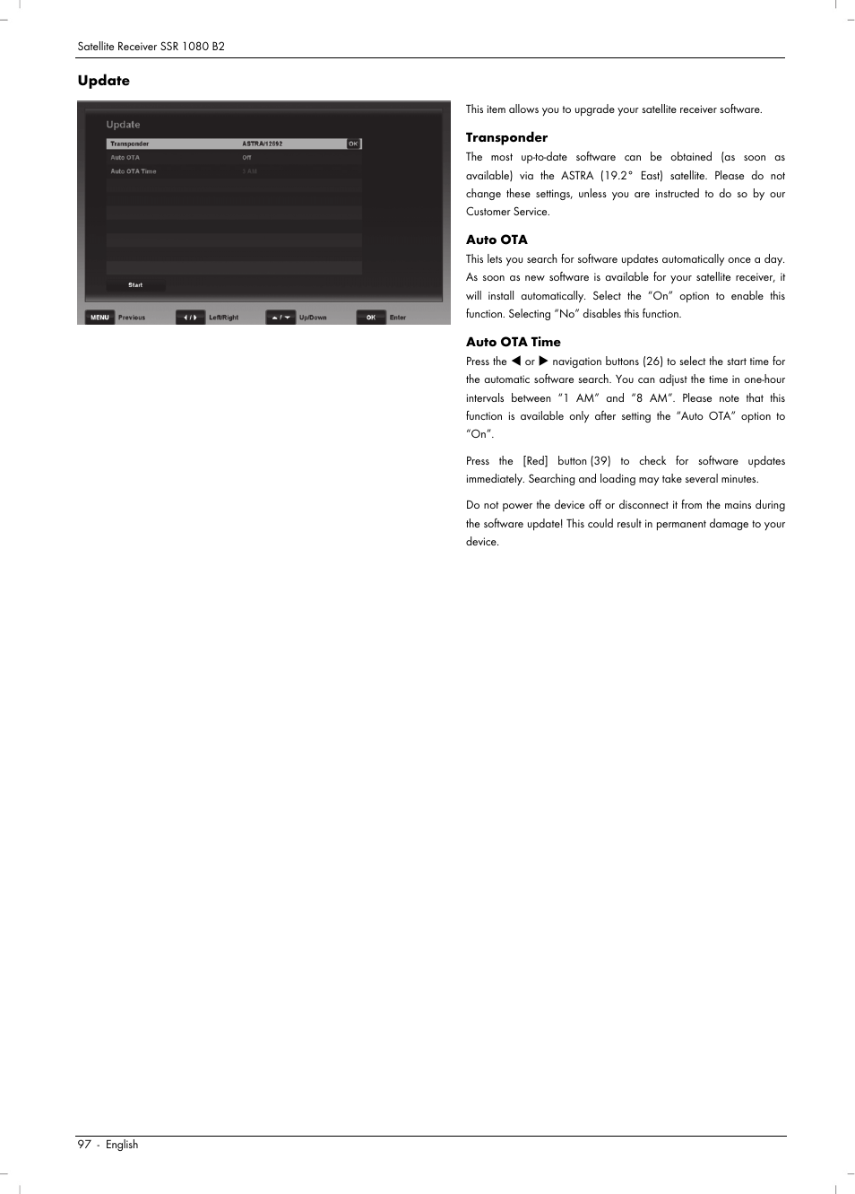 Silvercrest SSR 1080 B2 User Manual | Page 99 / 106