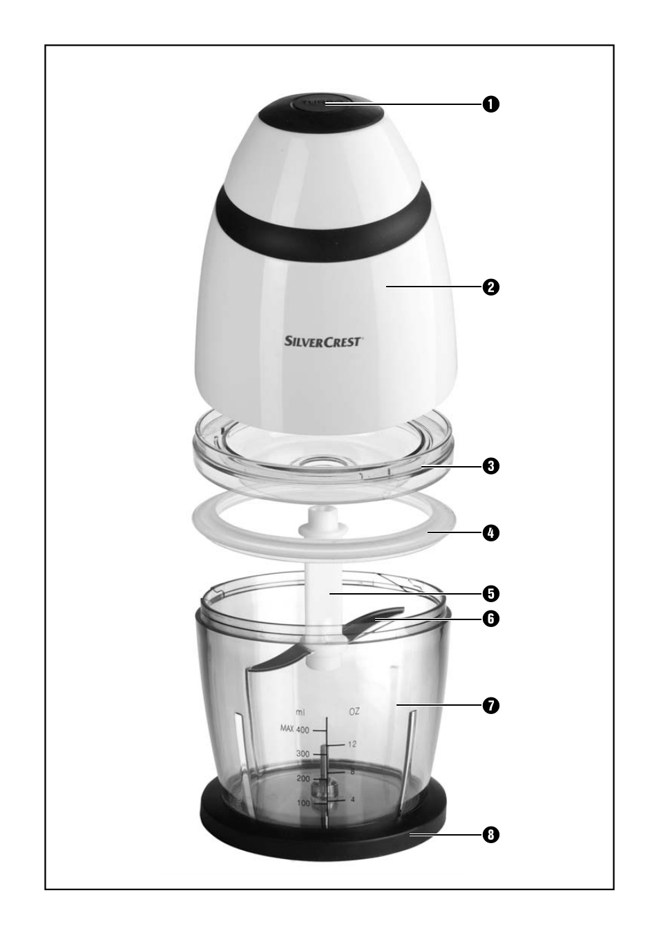 Silvercrest SMZCD 400 A1 User Manual | Page 3 / 63