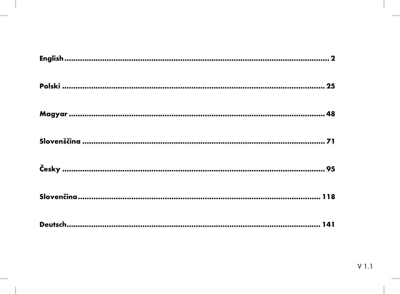 Silvercrest SFA 30 B1 User Manual | Page 3 / 166