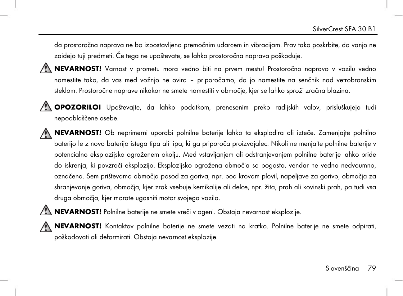 Silvercrest SFA 30 B1 User Manual | Page 81 / 166