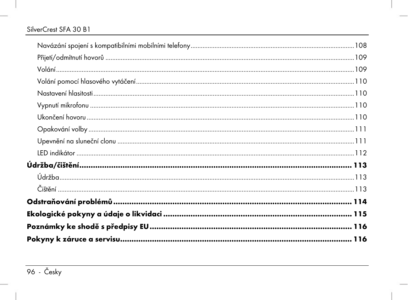 Silvercrest SFA 30 B1 User Manual | Page 98 / 166