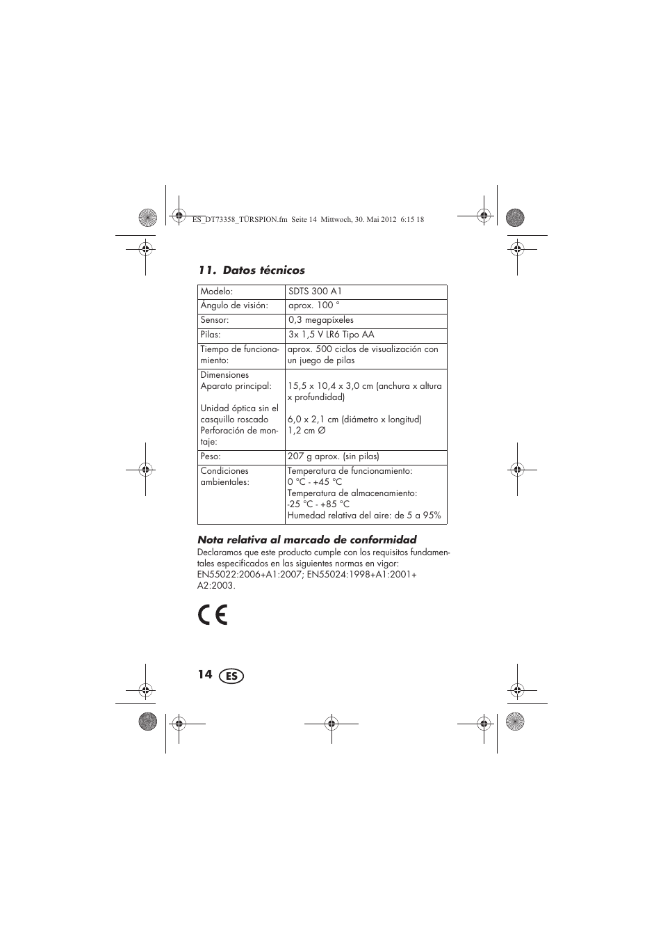 Silvercrest SDTS 300 A1 User Manual | Page 16 / 70