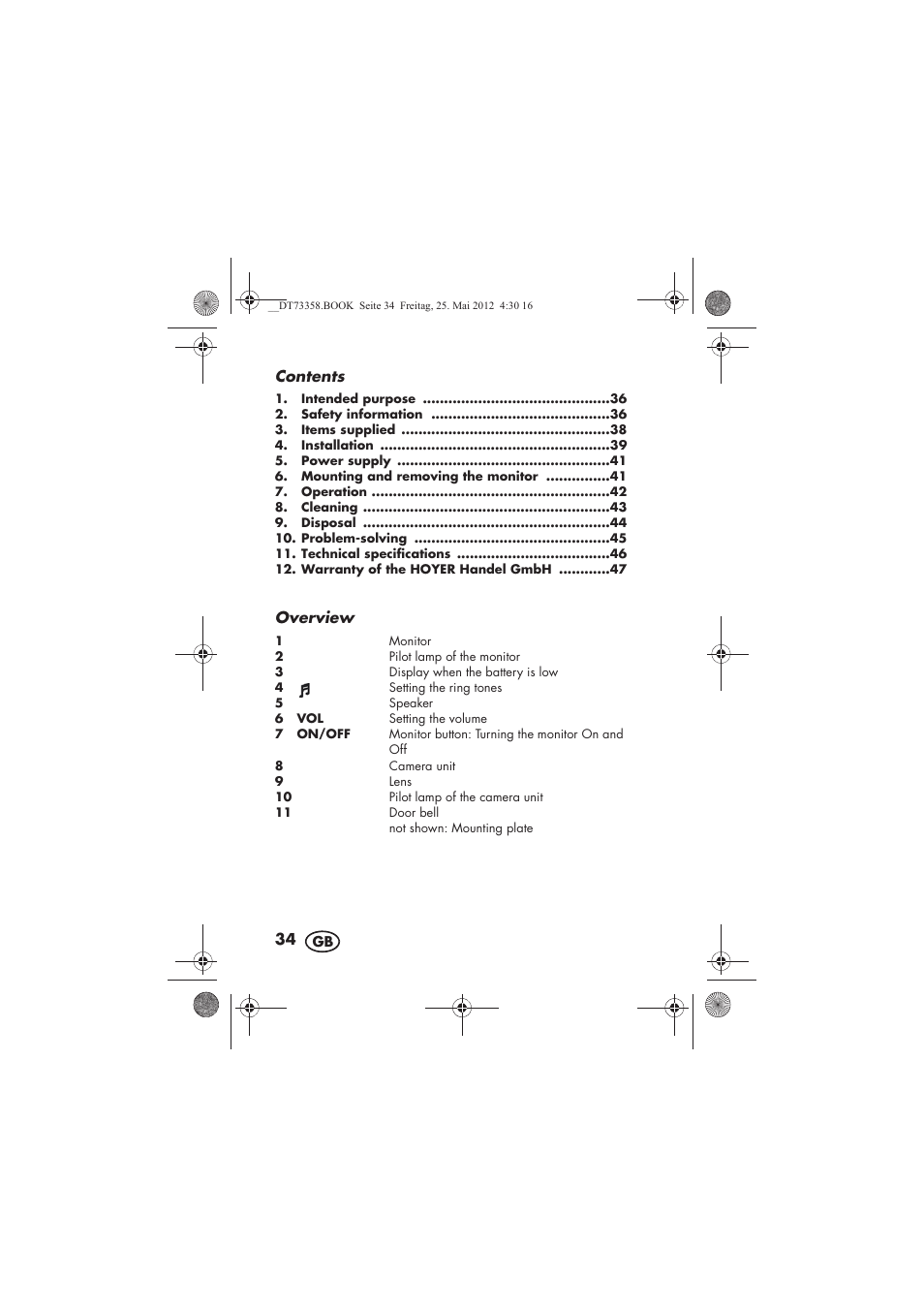 Silvercrest SDTS 300 A1 User Manual | Page 36 / 70