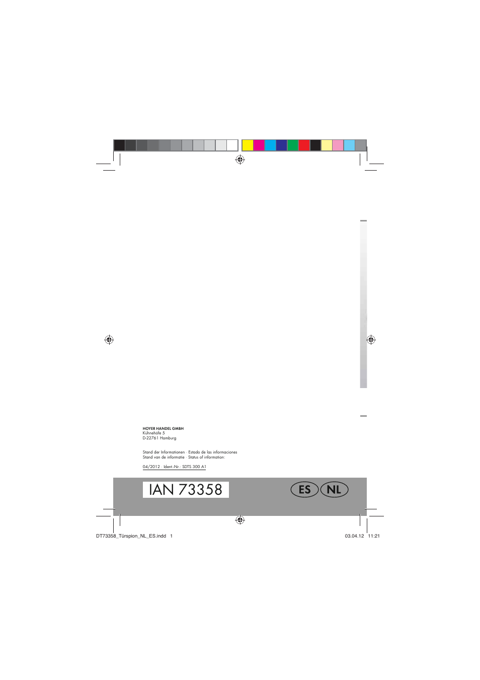 Silvercrest SDTS 300 A1 User Manual | Page 70 / 70