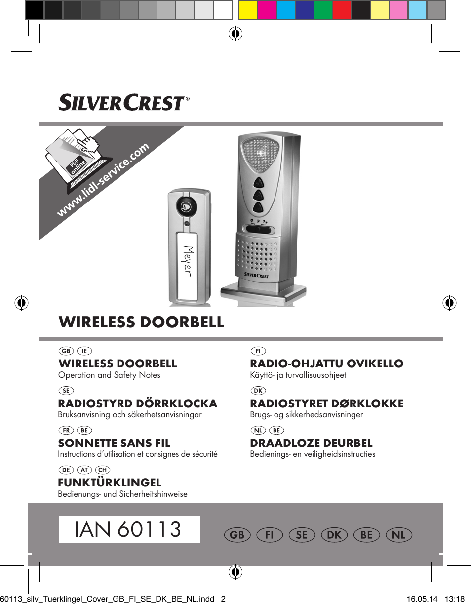 Silvercrest Z32155 User Manual | 101 pages