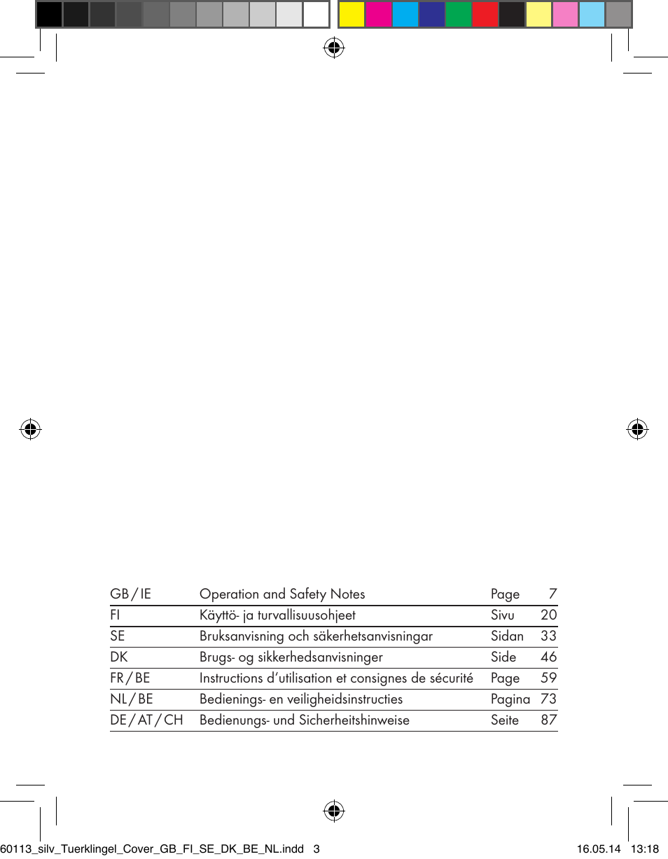 Silvercrest Z32155 User Manual | Page 2 / 101