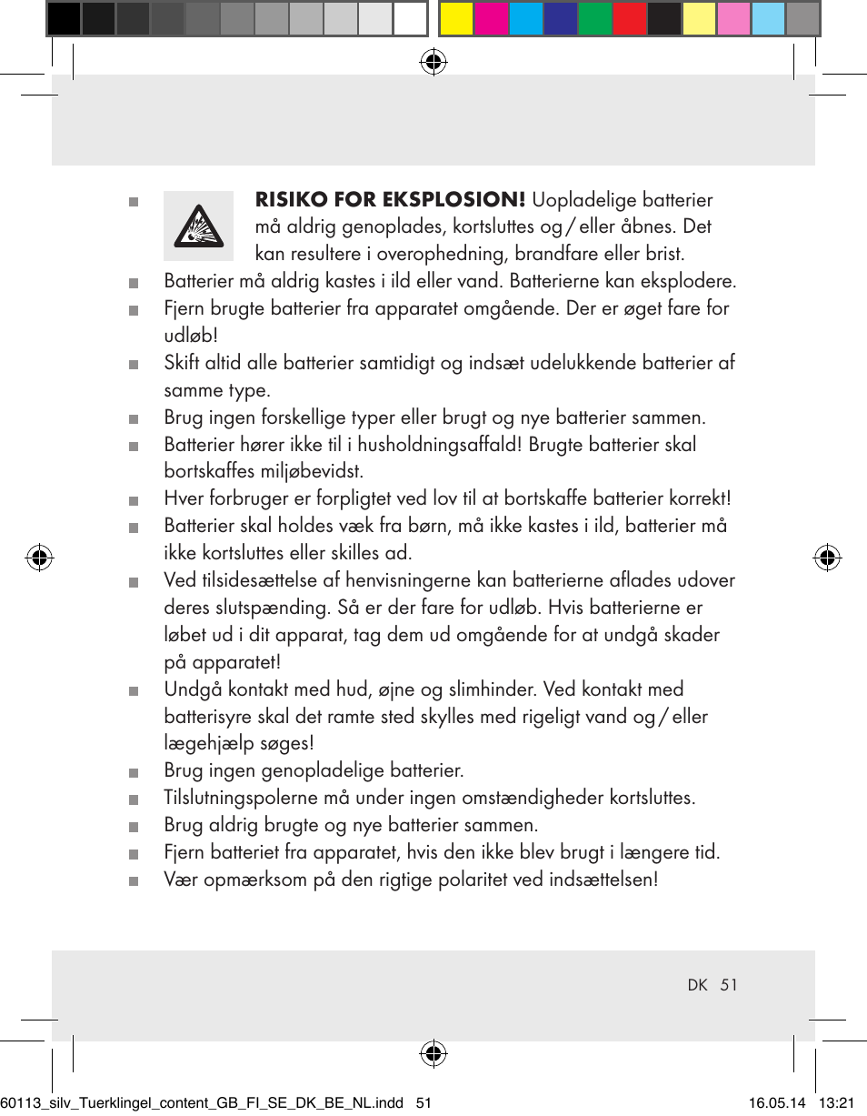 Silvercrest Z32155 User Manual | Page 51 / 101