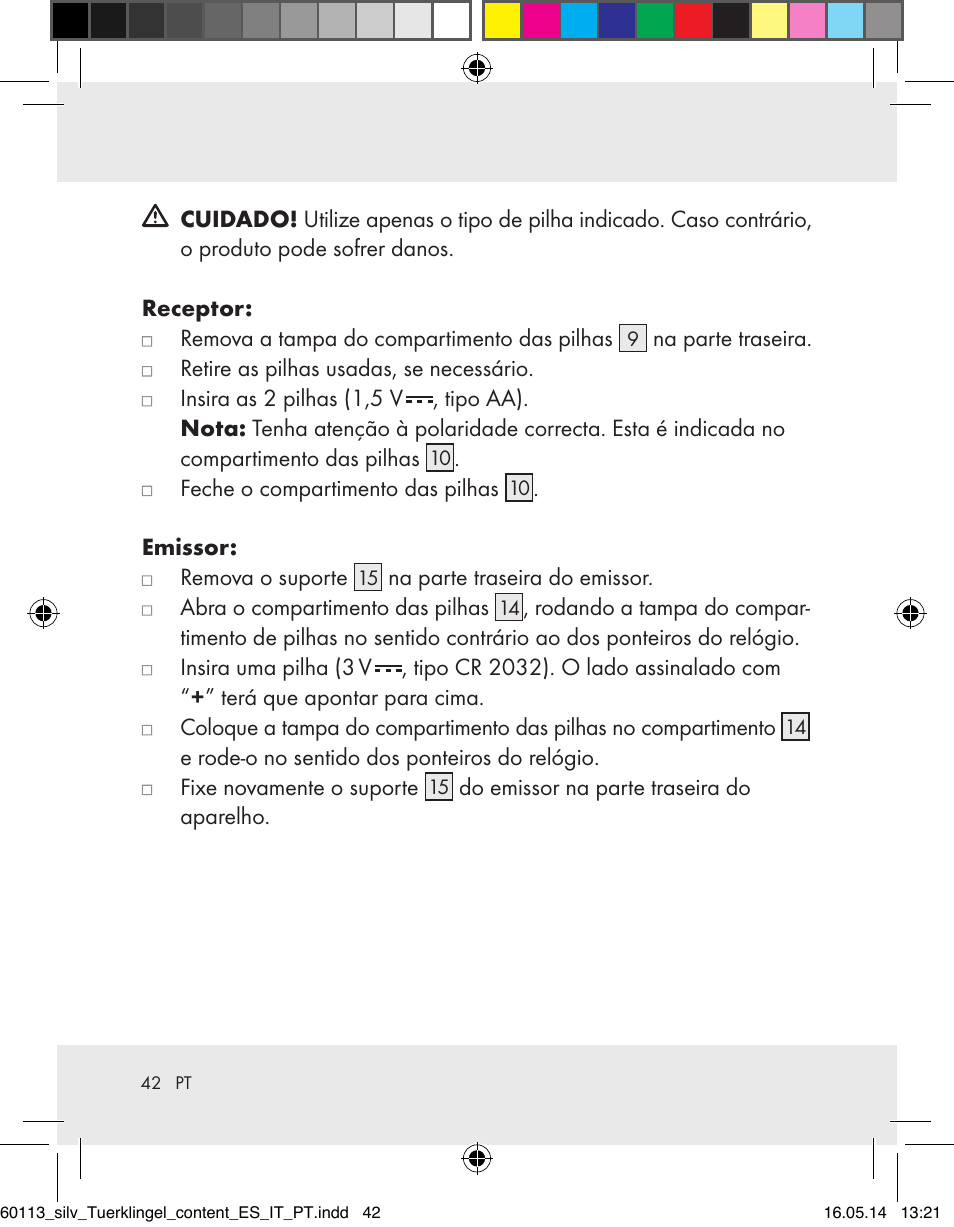 Silvercrest Z32155 User Manual | Page 42 / 76