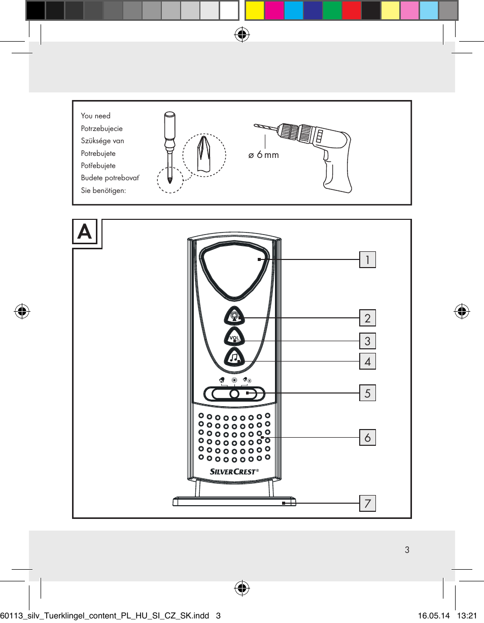 Silvercrest Z32155 User Manual | Page 3 / 103