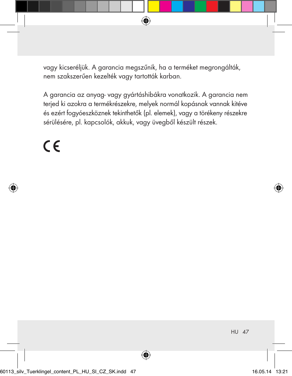 Silvercrest Z32155 User Manual | Page 47 / 103