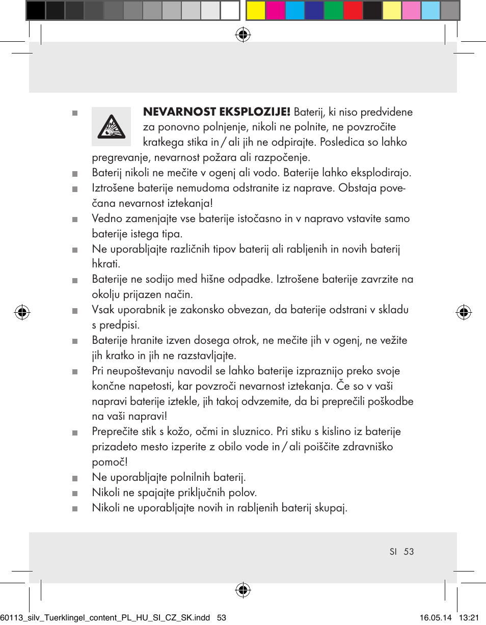 Silvercrest Z32155 User Manual | Page 53 / 103