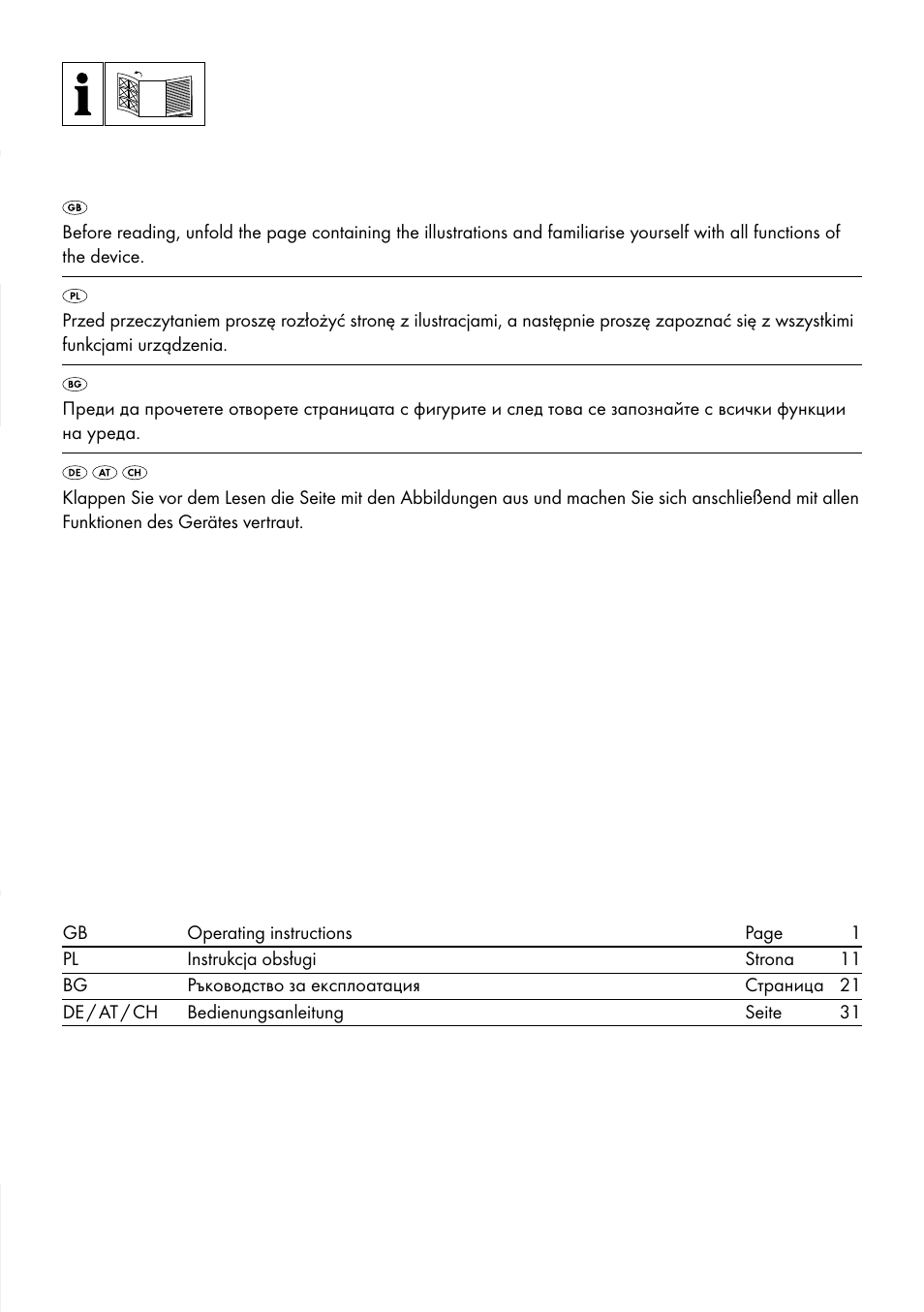 Silvercrest SWKCD 3000 A1 User Manual | Page 2 / 44