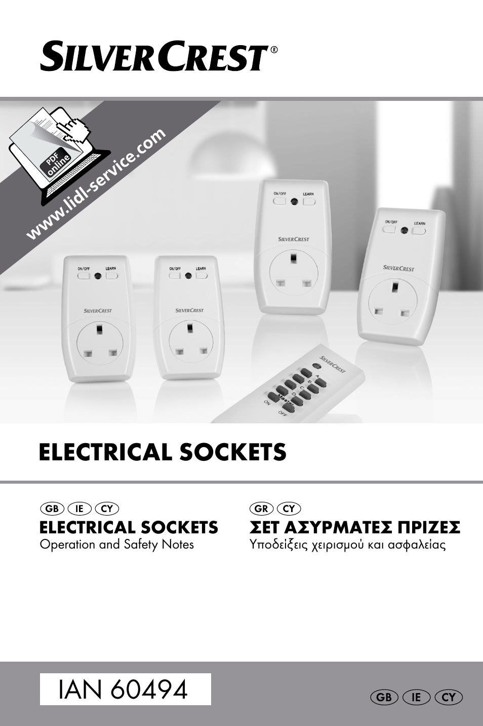 Silvercrest Electrical Sockets User Manual | 21 pages