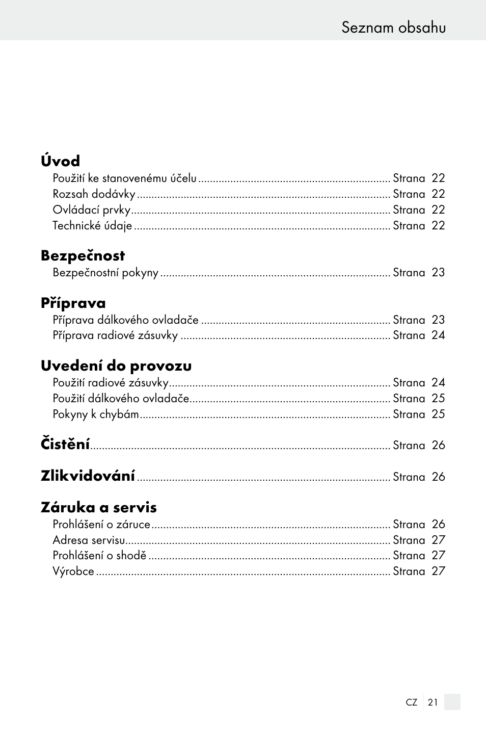 Silvercrest Electrical Sockets User Manual | Page 21 / 45