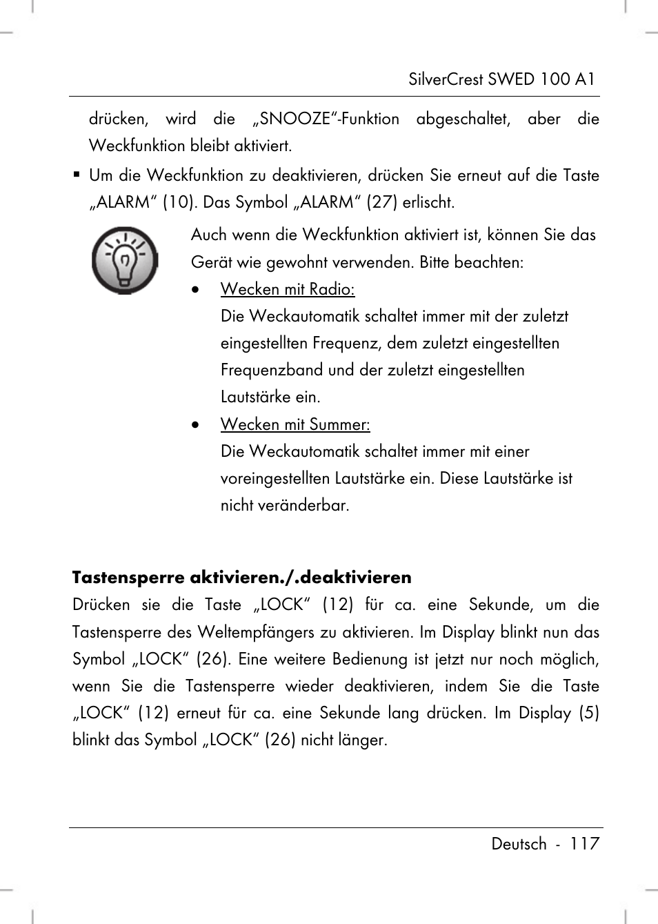 Silvercrest SWED 100 A1 User Manual | Page 119 / 126