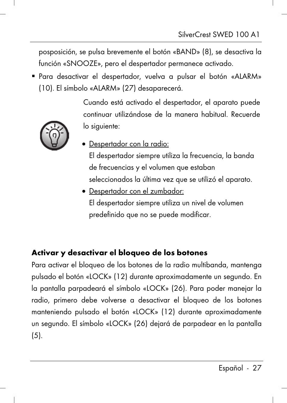 Silvercrest SWED 100 A1 User Manual | Page 29 / 126