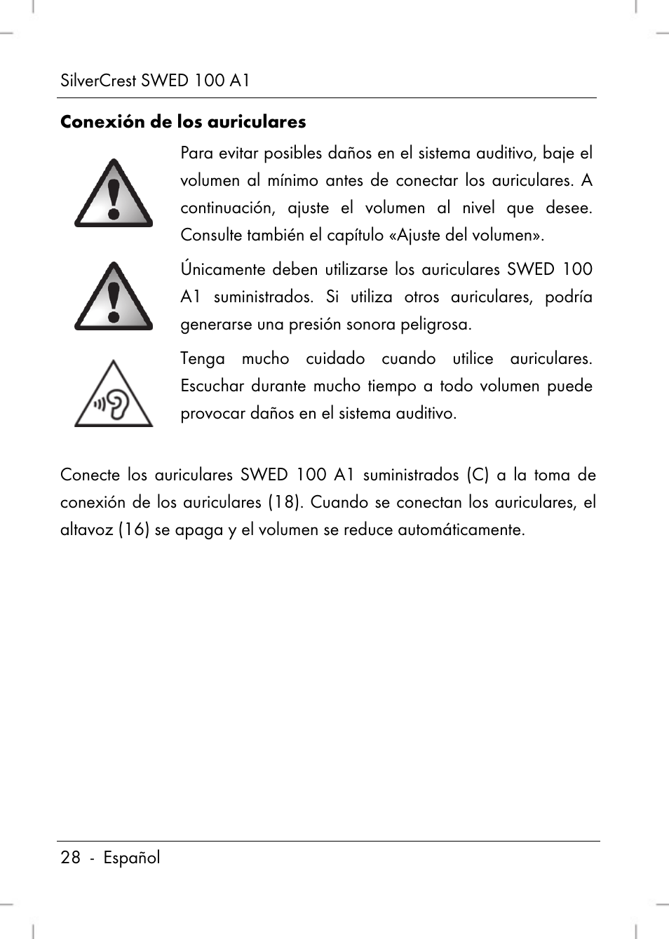 Silvercrest SWED 100 A1 User Manual | Page 30 / 126