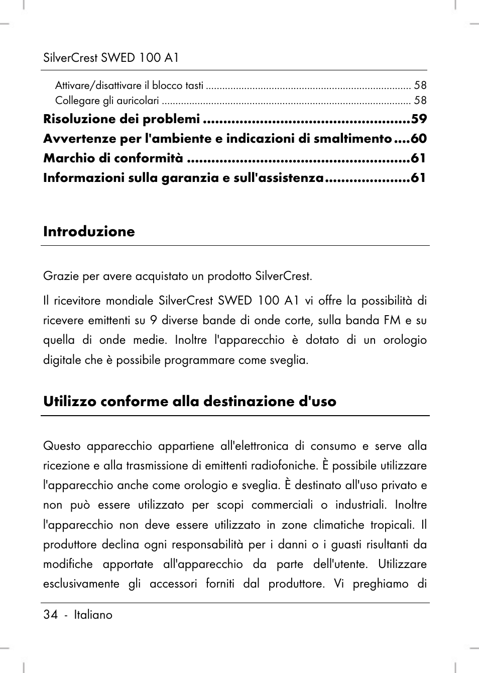 Silvercrest SWED 100 A1 User Manual | Page 36 / 126