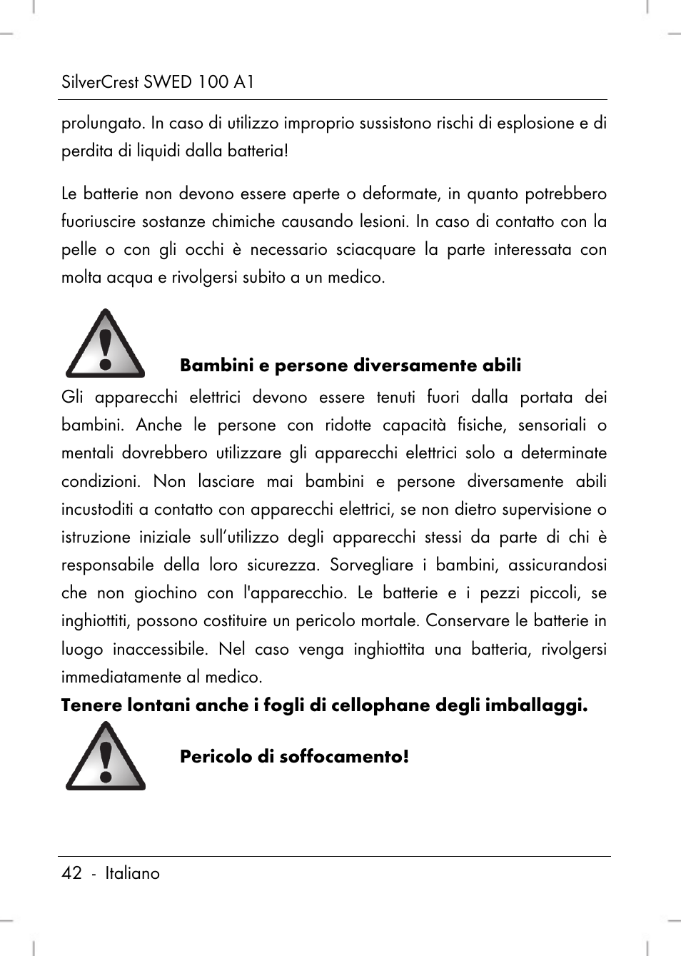 Silvercrest SWED 100 A1 User Manual | Page 44 / 126