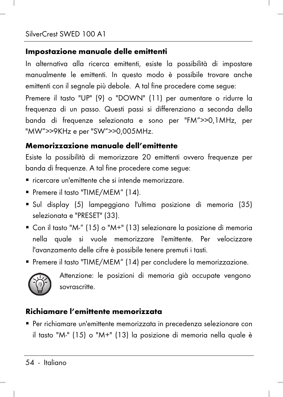 Silvercrest SWED 100 A1 User Manual | Page 56 / 126