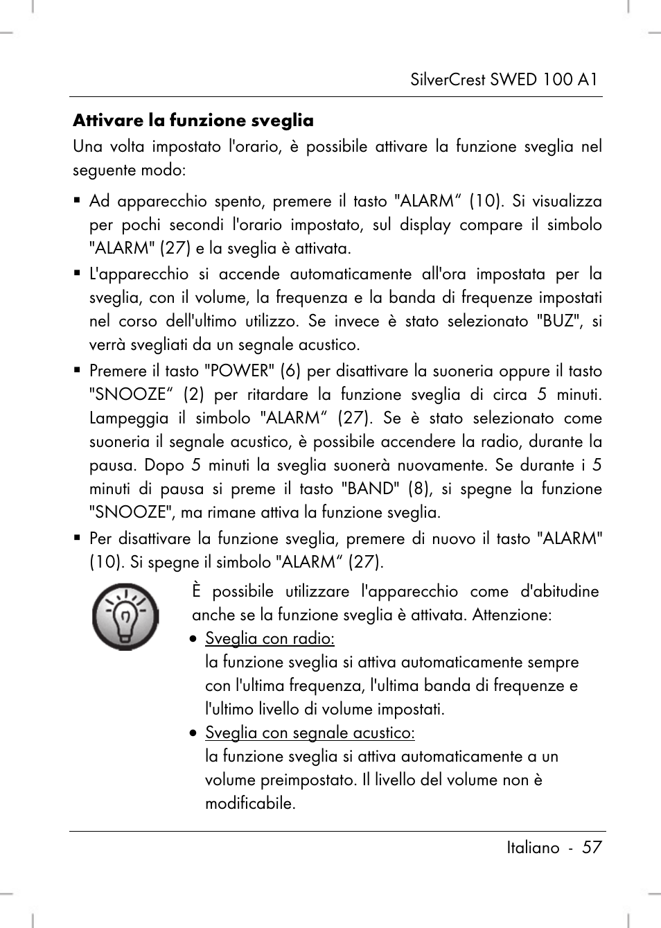 Silvercrest SWED 100 A1 User Manual | Page 59 / 126