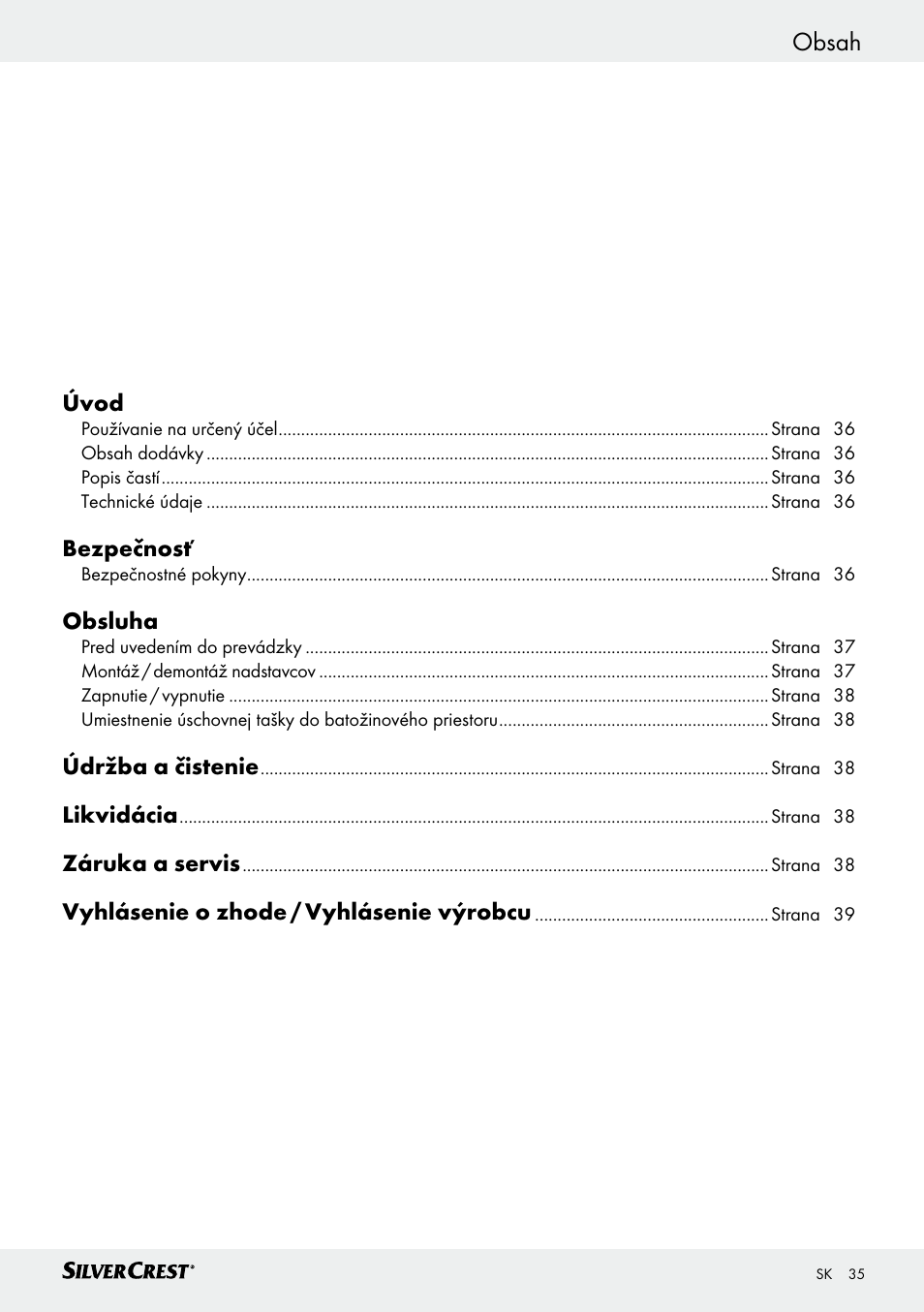 Silvercrest SHS 12.0 A1 User Manual | Page 35 / 47