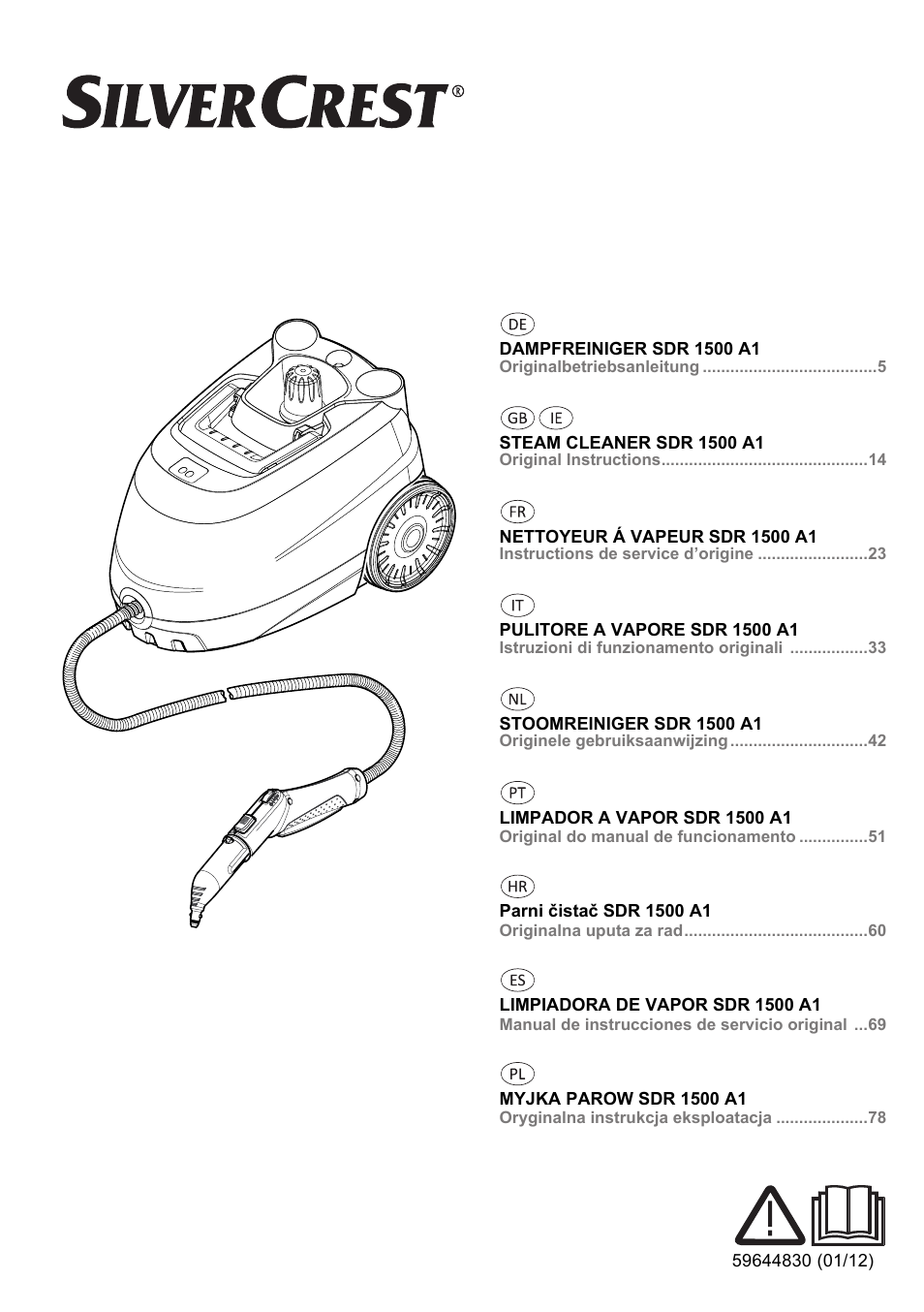 Silvercrest SDR 1500 A1 User Manual | 86 pages
