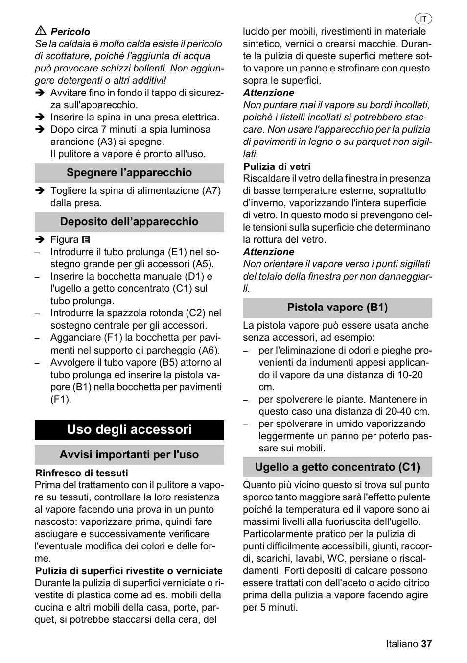 Uso degli accessori | Silvercrest SDR 1500 A1 User Manual | Page 37 / 86