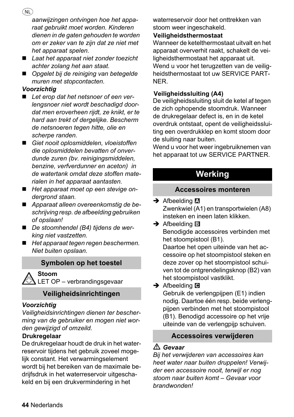 Werking | Silvercrest SDR 1500 A1 User Manual | Page 44 / 86