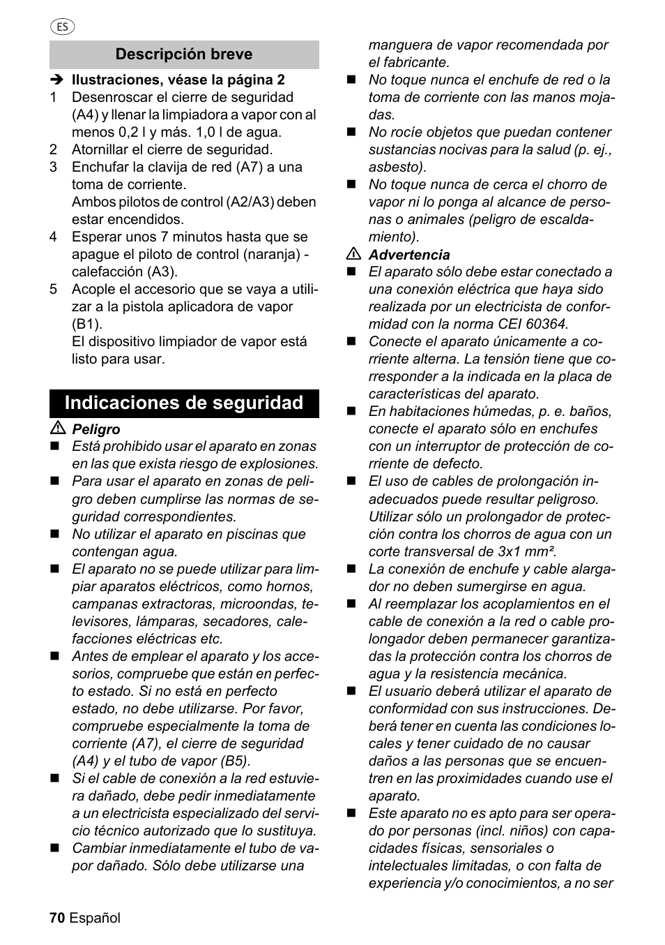 Indicaciones de seguridad | Silvercrest SDR 1500 A1 User Manual | Page 70 / 86