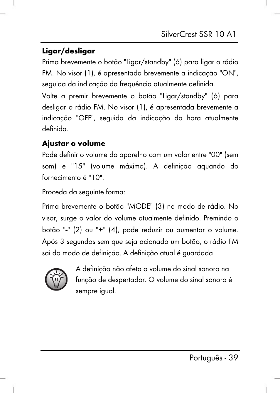 Silvercrest SSR 10 A1 User Manual | Page 41 / 74