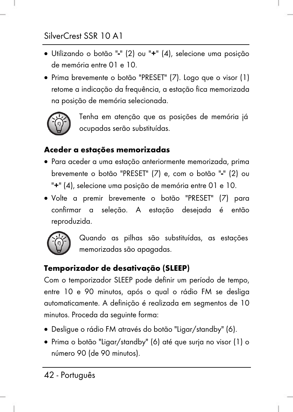 Silvercrest SSR 10 A1 User Manual | Page 44 / 74