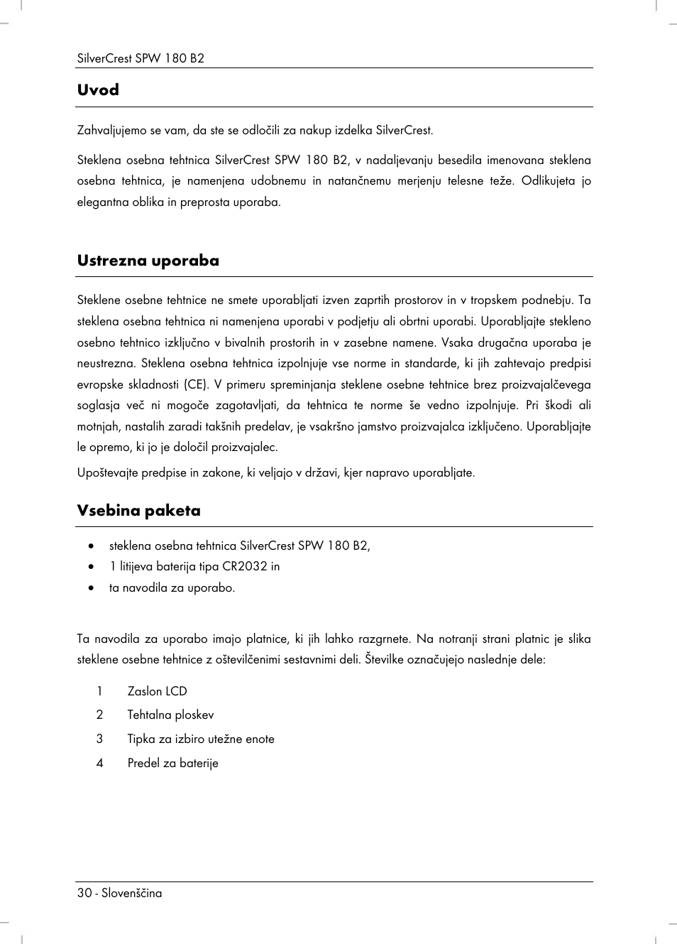 Silvercrest SPW 180 B2 User Manual | Page 32 / 68