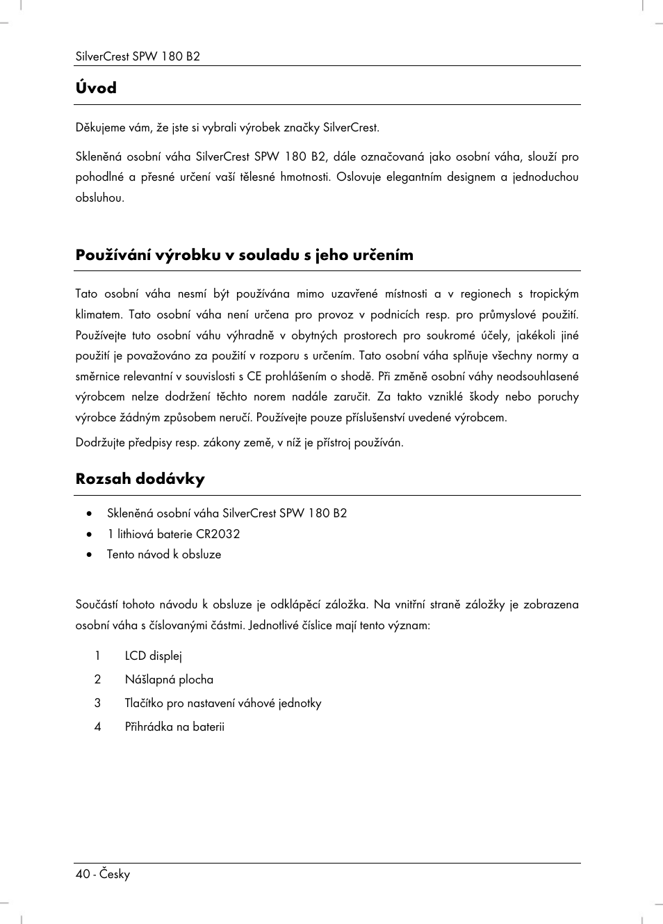 Silvercrest SPW 180 B2 User Manual | Page 42 / 68