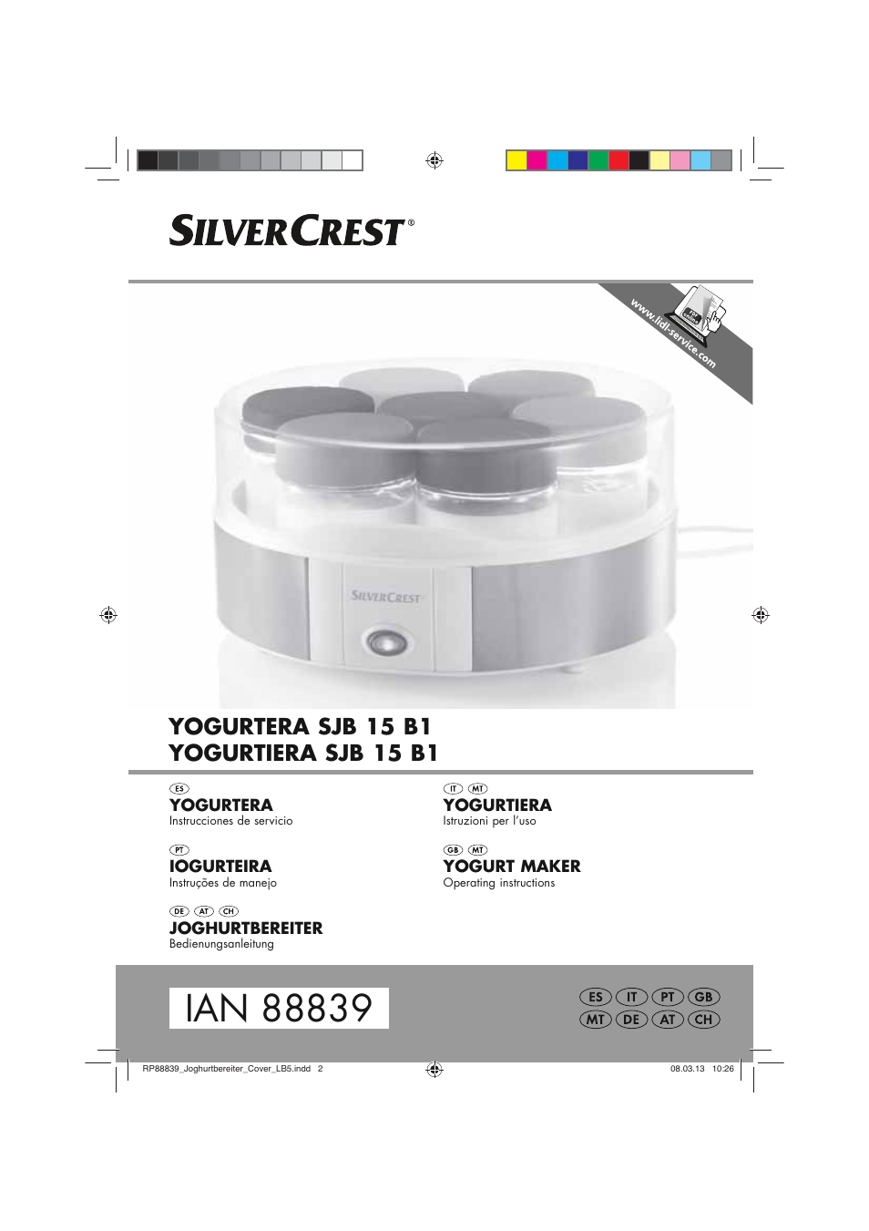 Silvercrest SJB 15 B1 User Manual | 50 pages